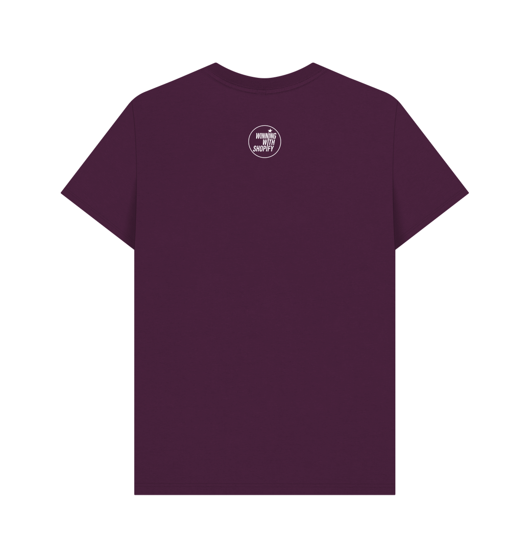 Purple Printed T-shirt