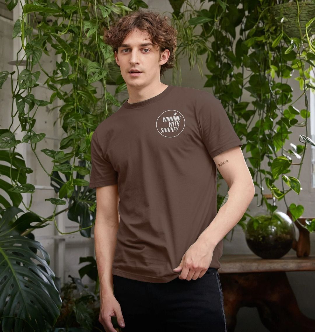 100% Certified Organic Cotton T Shirt