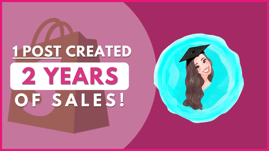 Creating 2 Years Of Shopify Sales From ONE Post!